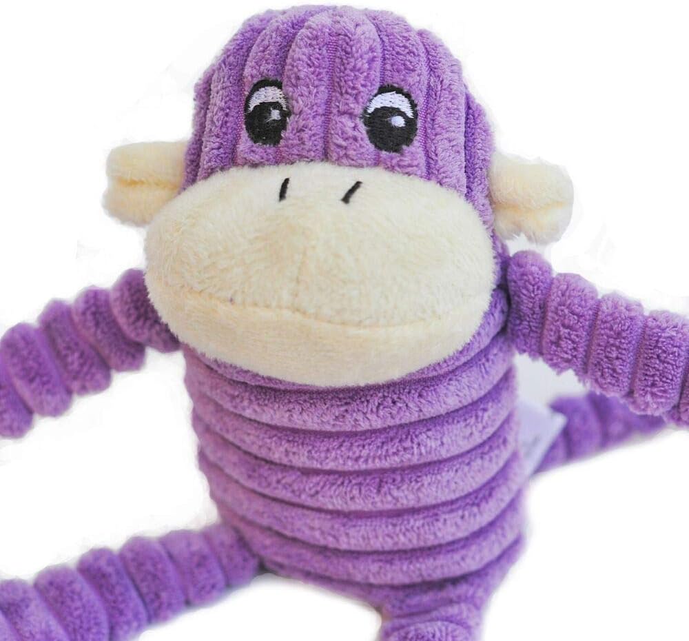 Crinkle Monkey Purple, Small, 28 X 10Cm